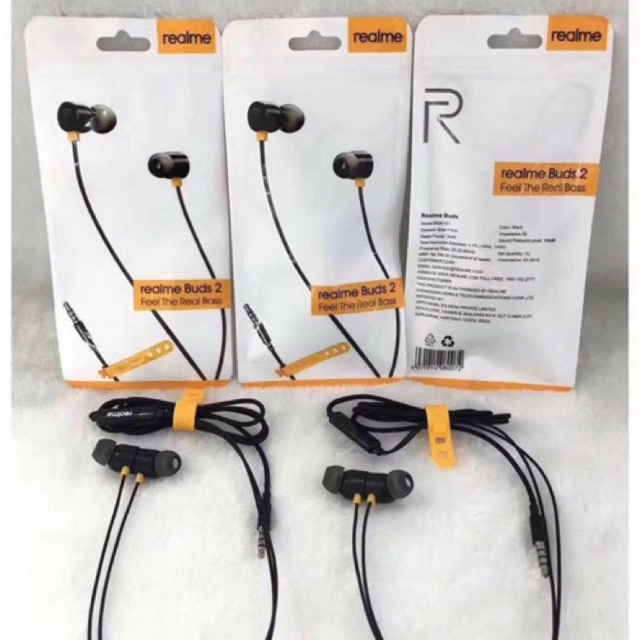headset buds realme magnet suara mantap / earphone realme ori copotan