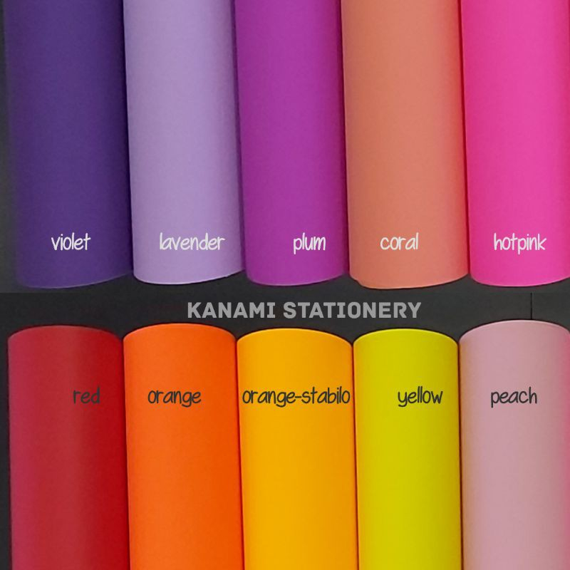 

KANAMI | Part 02/02 SAMEDAY & INSTANT ONLY Kertas STIKER WARNA 32X52cm Color Sticker Asturo.