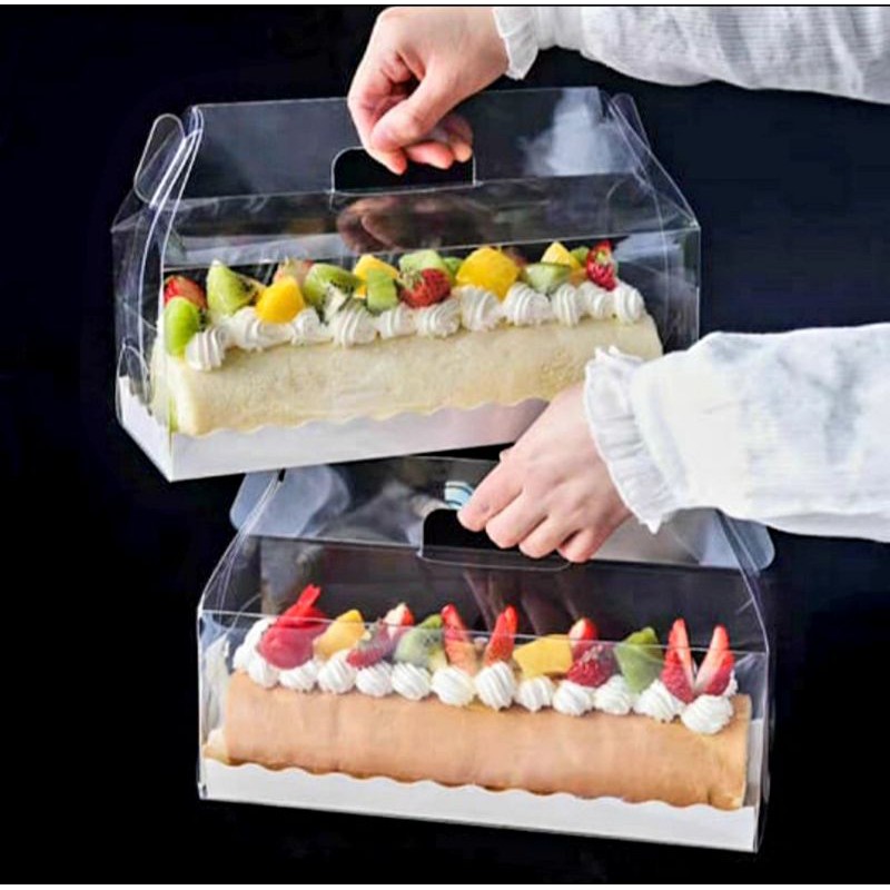 

Box Mika Bolu Gulung / Box Mika GABLE/ Box Hampers Natal Imlek Mika (MINIMUM ORDER 5PCS )