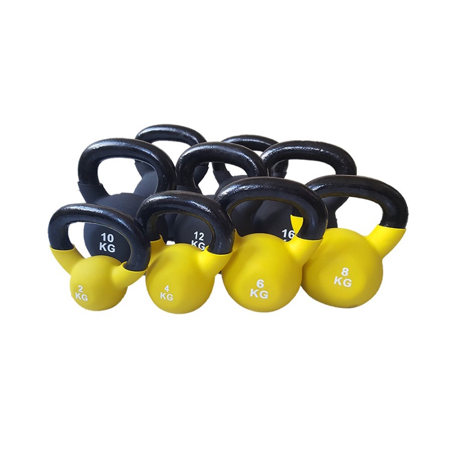 Neoprene Kettlebell Yellow 2KG