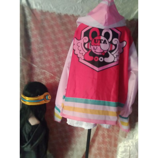 Jaket Jacket UTA One Piece Red Kostum Cosplay Costume