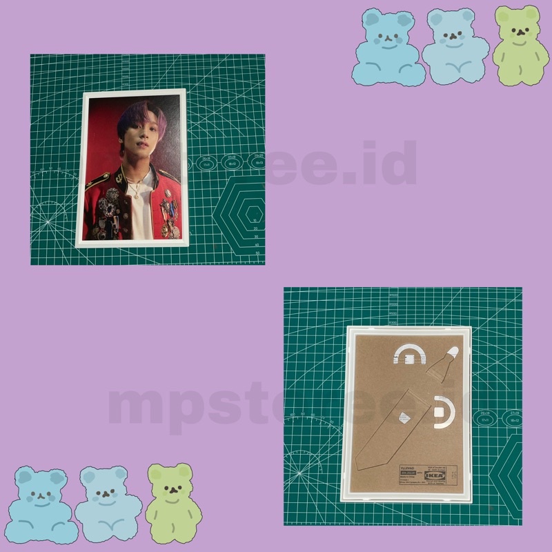 BINGKAI FOTO IKEA + POSTCARD HAECHAN OFFICIAL