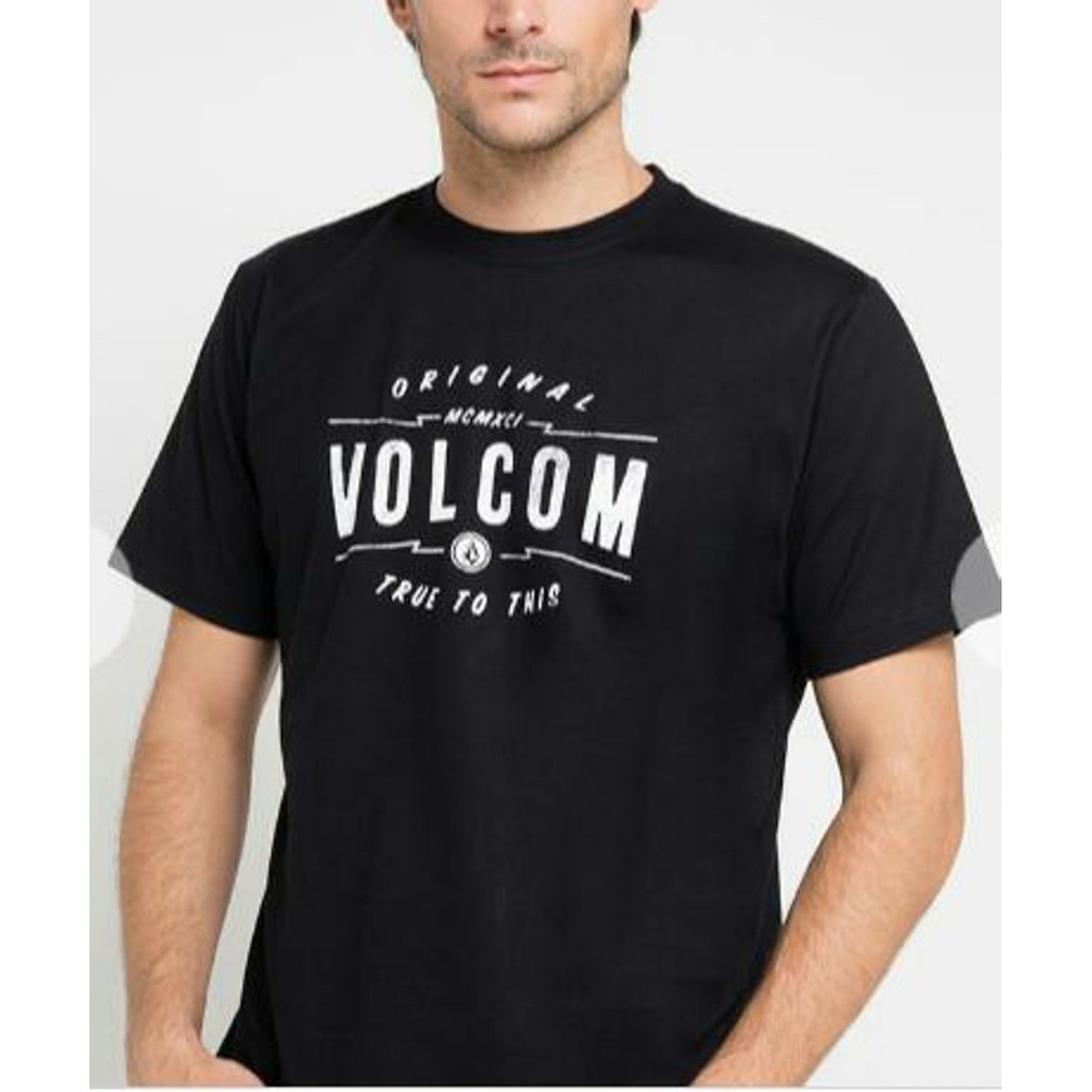 Ready Stok Kaos baju BIG SIZE VOLCOM PRIA Murah