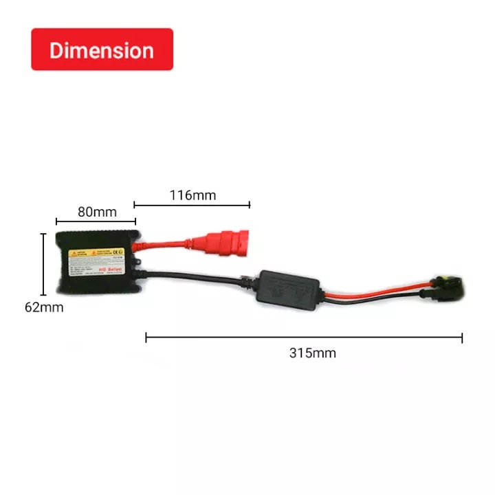 Balast Hid 35 Watt Standar AES DC XENON Balast Hid 35 W Merk AES V1025