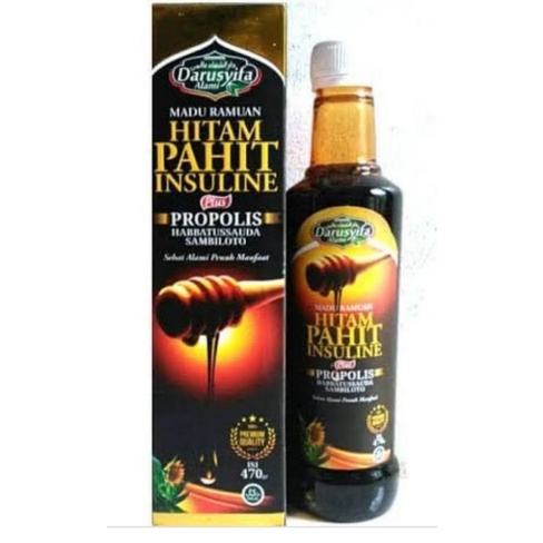 

MADU HITAM PAHIT PLUS DAUN INSULIN