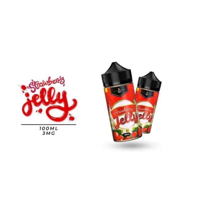 STRAWBERRY JELLY&amp;BLUEBERRY BELLY 100ML 3&amp;6mg by EMKAY BREWER berpita cukai