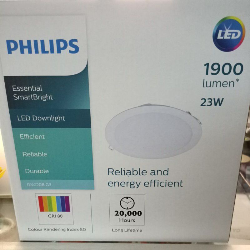 led downlight philips dn020b 23w g3