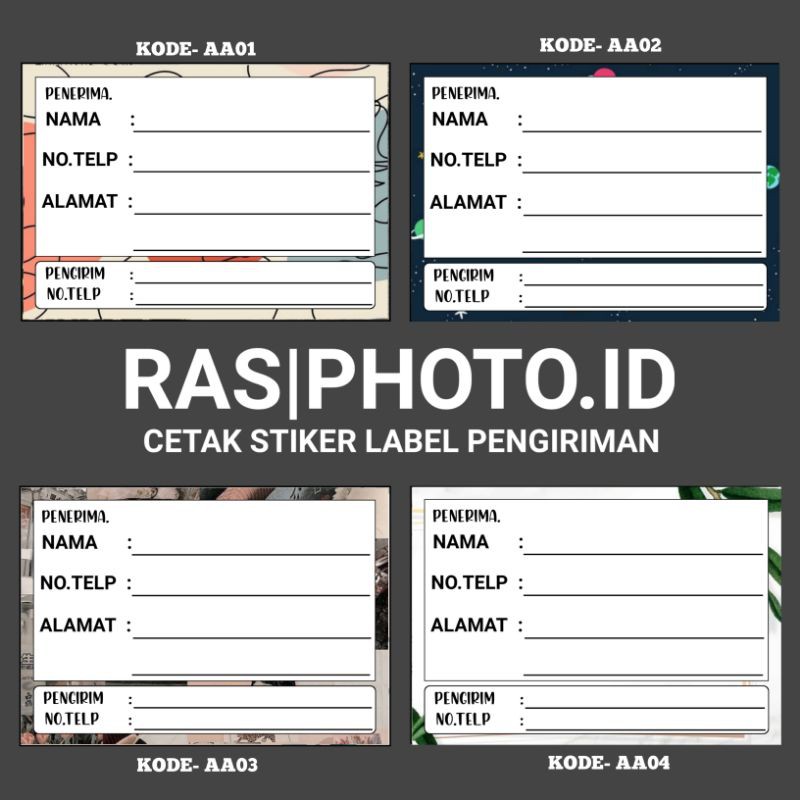 

Label stiker pengiriman harga murah proses cepat