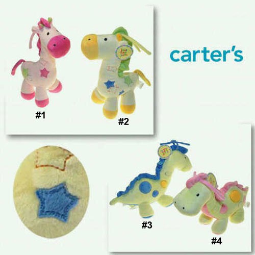 Boneka Carter's music Giraffe