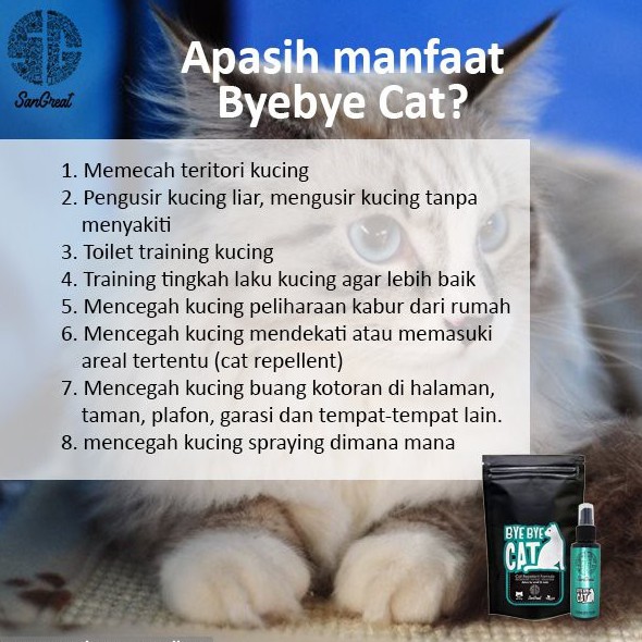 Alat pengusir kucing anti kucing organik dan semprotan penangkal kucing  kampung alami terbaik gel 70 gr dan spray 100 ml indoor dan outdoor bye bye cat kucing liar dan peliharaan untuk mencegah kucing bandel berak pup pipis sembarangan