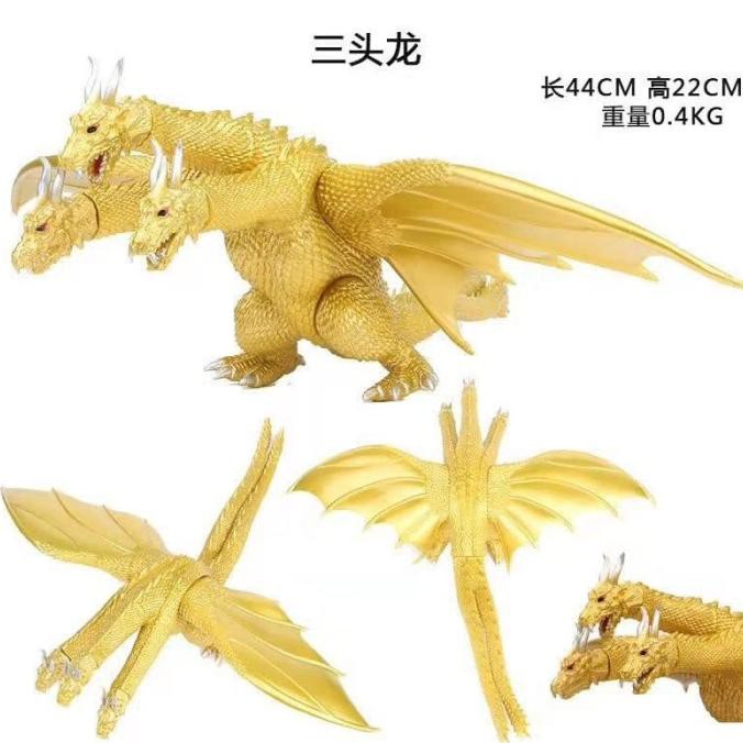 New King Ghidorah - Action Figure King Gidorah - King Ghidorah Vs Godzilla