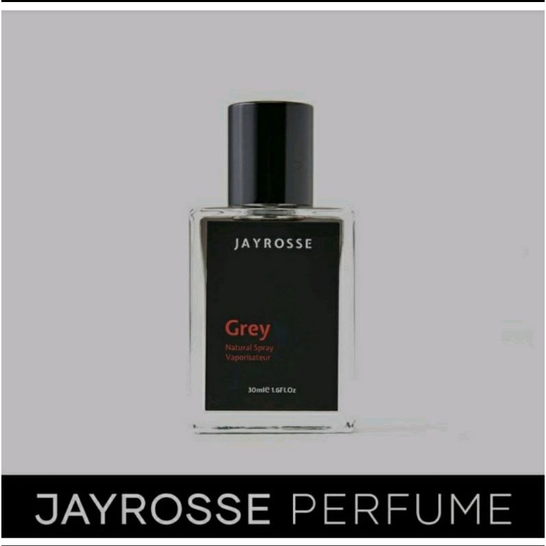 [COD] PARFUM JAYROSSE GREY - 30ML Jayrosse Perfume Pria Wanita