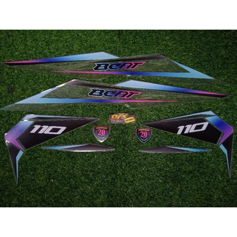 Striping Beat New 2018 custom transparan variasi