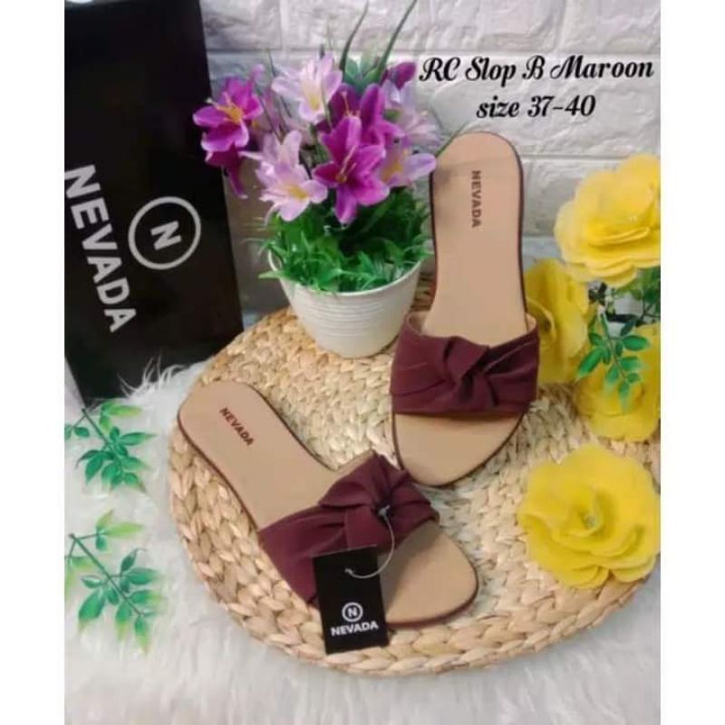 Sandal slop wanita/sendal cewek model terbaru sl01