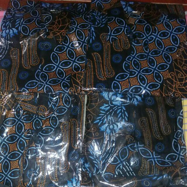 Atasan Batik Dolby Dolbi Dobby Doby Tenun Sutra Tulis Halus Katun Atbm Baron ,sarombit Atasan
