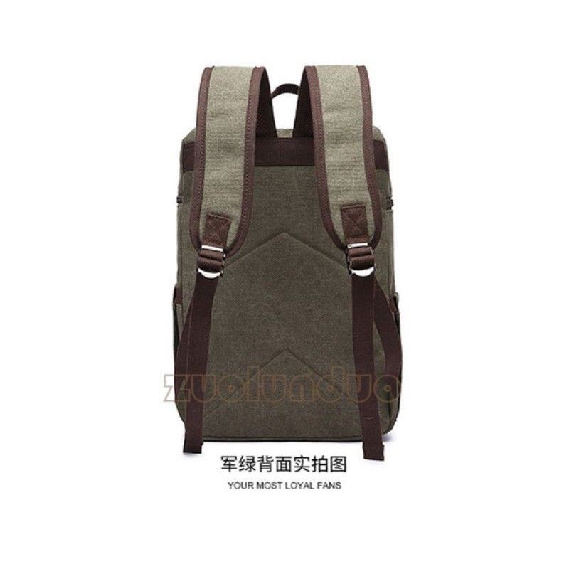 Tas Ransel kanvas Premium Import Legums 6155