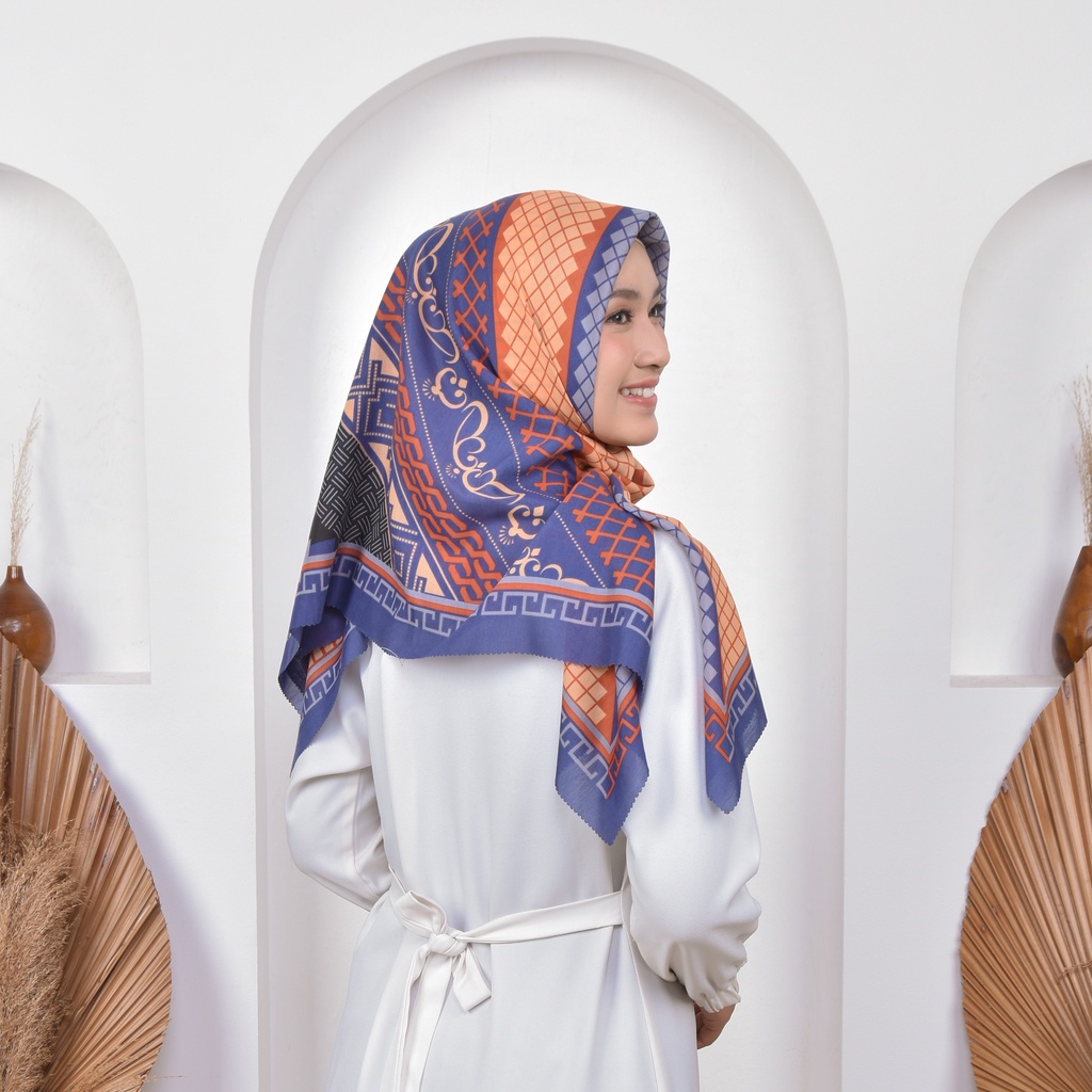 JILBAB MOTIF HIJAB SEGIEMPAT VOAL MOTIF PREMIUM JILBAB PRINT LASERCUT KERUDUNG SEGIEMPAT MOTIF MURAH-Geom