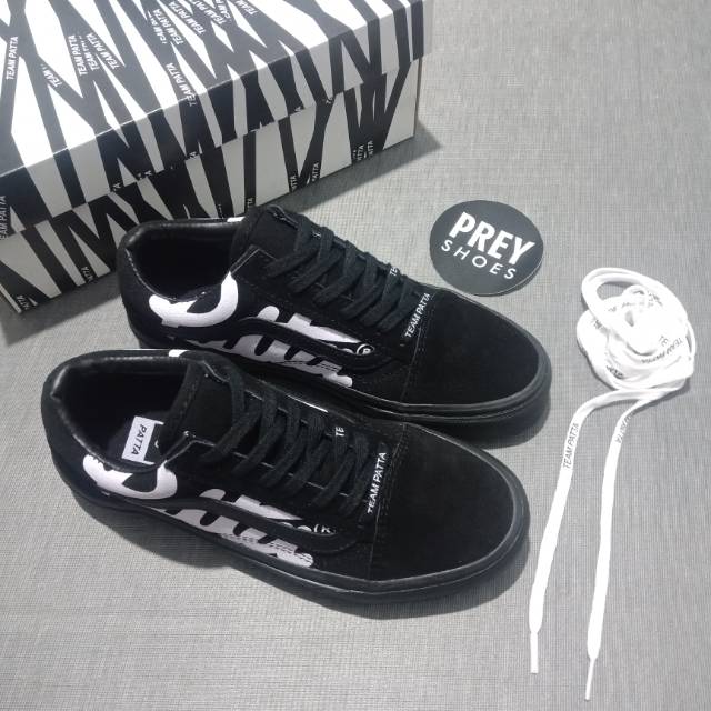 VANS OLD SKOOL PATTA BLACK