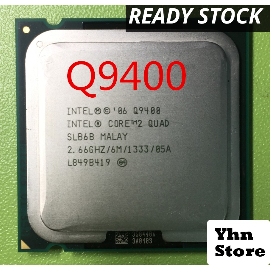 Prosesor Intel Core 2 Quad Q9400 (6M, 2.66 GHz, 1333 Fsb)