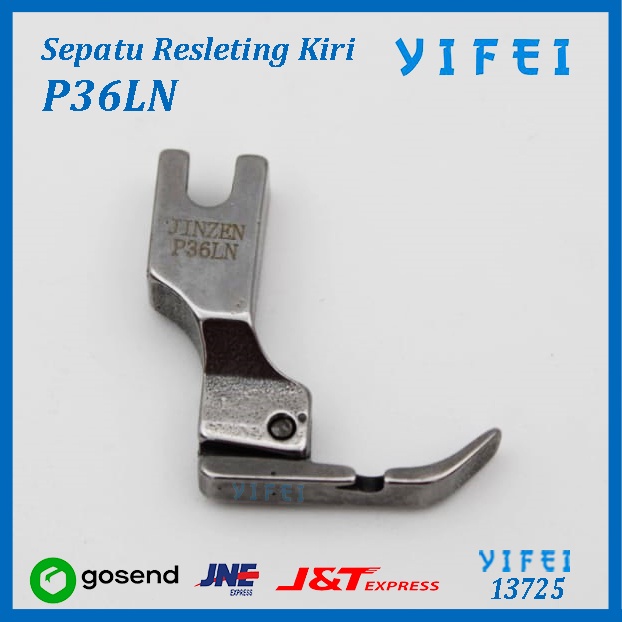 Sepatu resleting sisi kiri P36LN/N(mesin jahit high speed industrial)/Zipper Kiri P36LN/YIFEI-13725