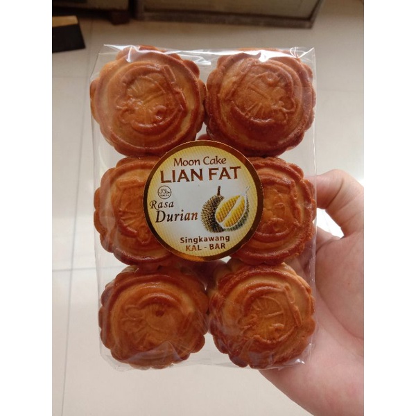 

MOON CAKE LIAN FAT Mini Isi Durian