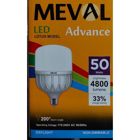 meval lamp LED 50 watt