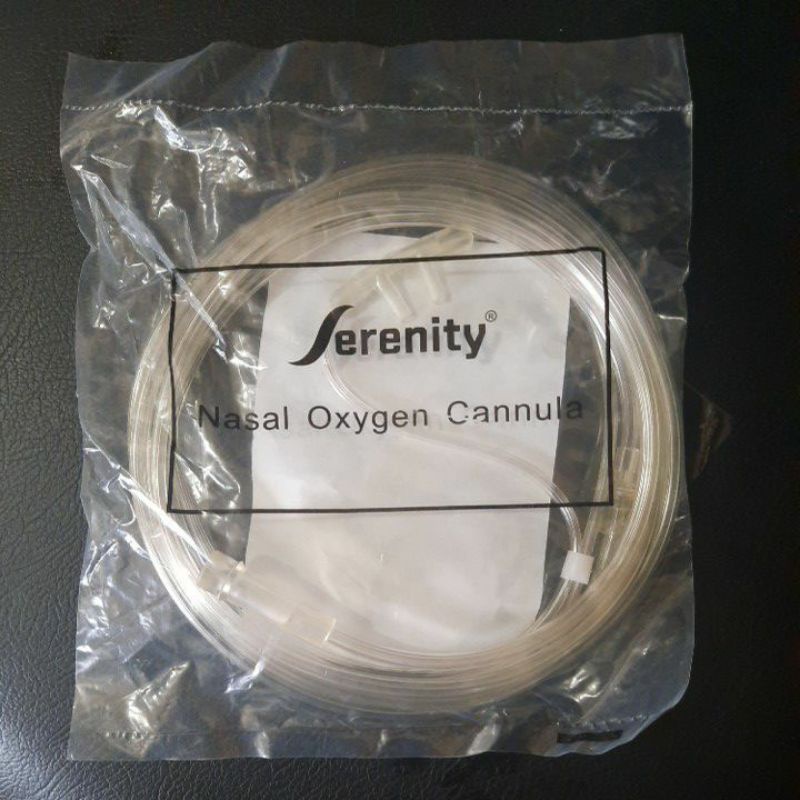 Nasal Oxygen Cannula Adult / Anak Selang Kanul Oksigen O2 Dewasa izin Kemenkes RI