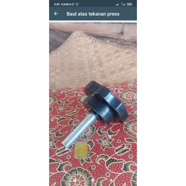 penyetelan press roll mesin es tebu