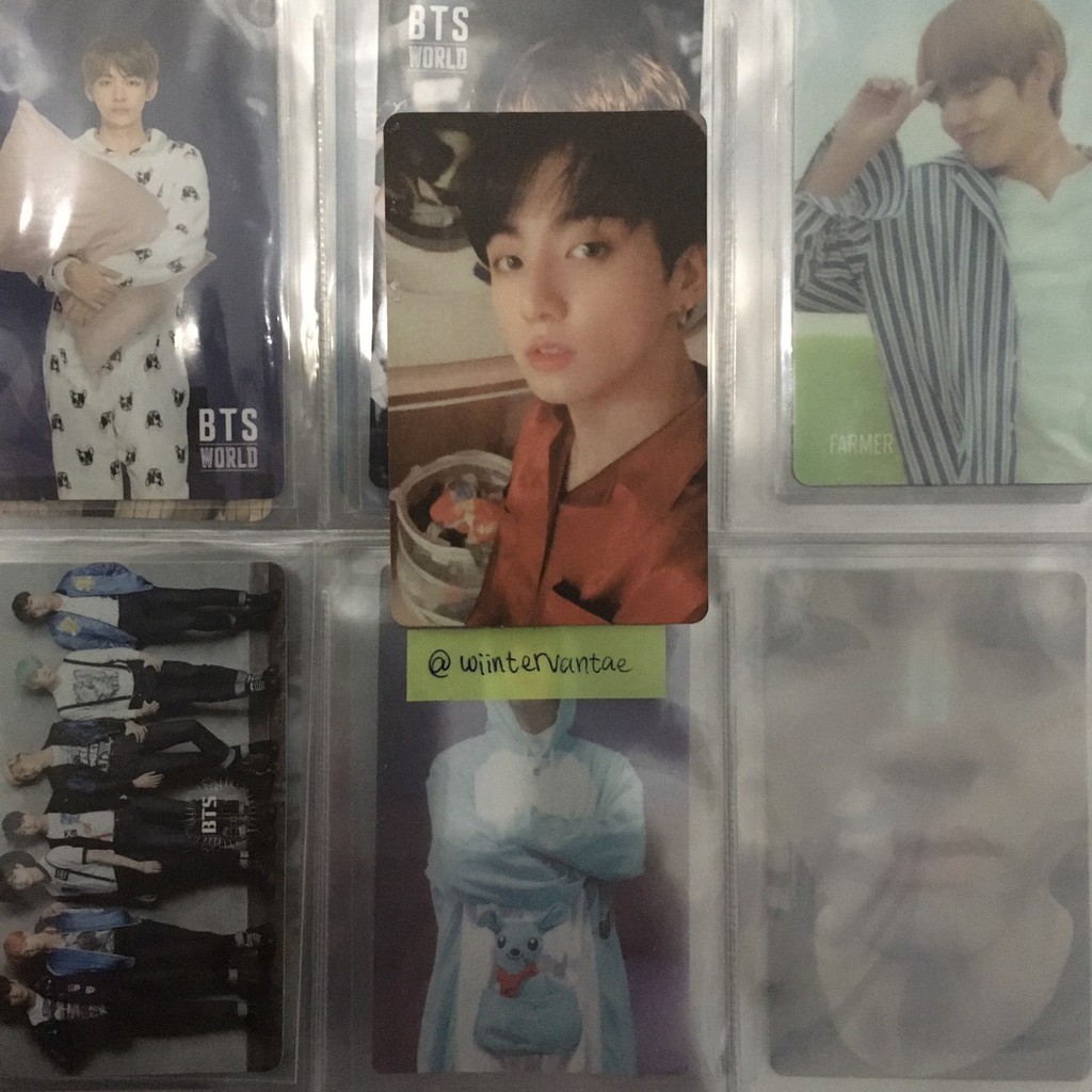 OFFICIAL PHOTOCARD JUNGKOOK PERSONA VERSI 2 (PC JK PERSONA V2)