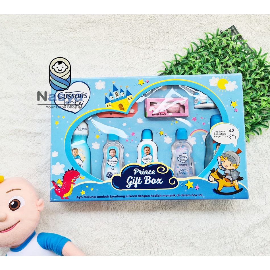 [R-068] Cussons Baby Gift Box Blue &amp; Pink - Hadiah - Set Kado Bayi