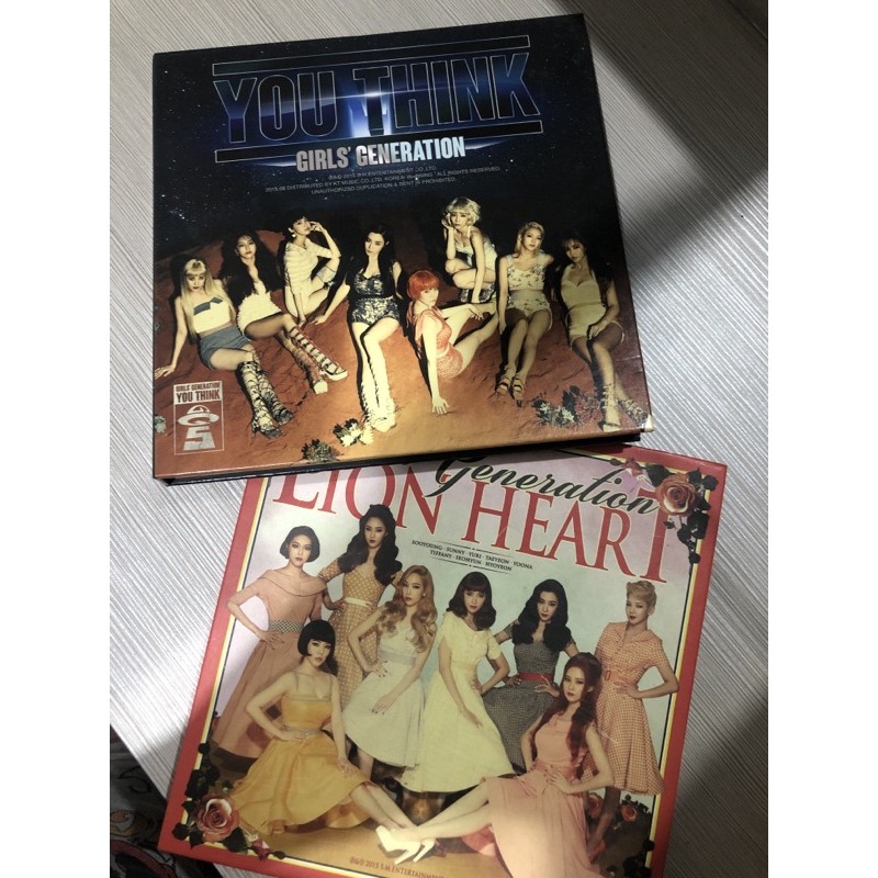 (READY) ALBUM ONLY SNSD Lion Heart