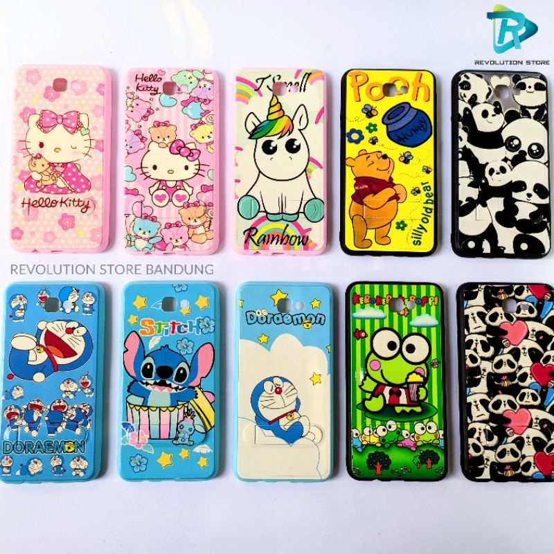 Silikon Hp Samsung J7 Prime On7 2016 Karakter / Soft Case 3D Boneka