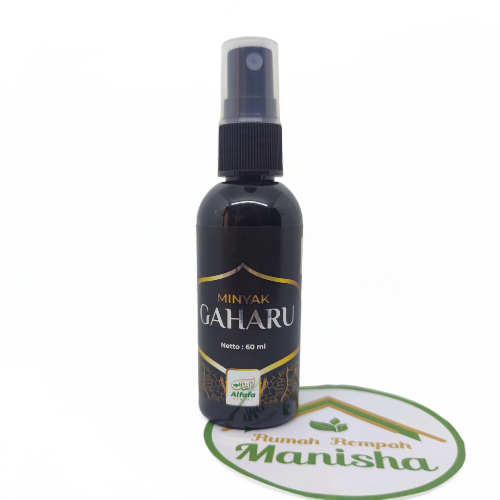 Minyak Gaharu Murni Ruqyah Alfafa 60ml - Parfum Gaharu - Parfume Minyak Oud Agarwood Rukyah