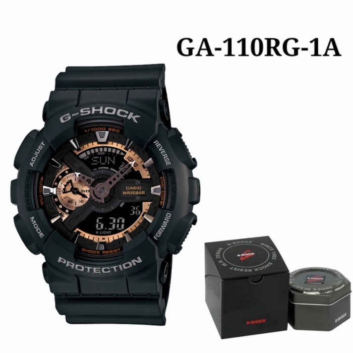 Jam Tangan Pria Merk Casio G-Shock Type : GA110 Baterai Free Box