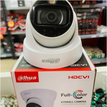 CCTV Indoor DAHUA 5MP DH-HAC-HDW1509TLP-A-LED Fullcolor + Audio