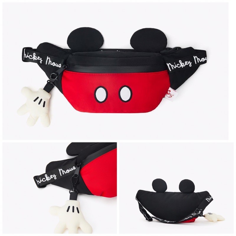 ORIGINAL  Zara kids bag - bumbag waistbag mickey mouse disney / tas pinggang anak