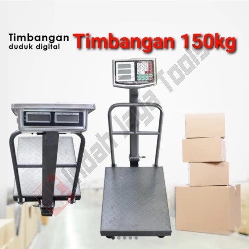 NANKAI 177-08 Timbangan Duduk Digital 150 Kg Rail Ekspedisi Berat