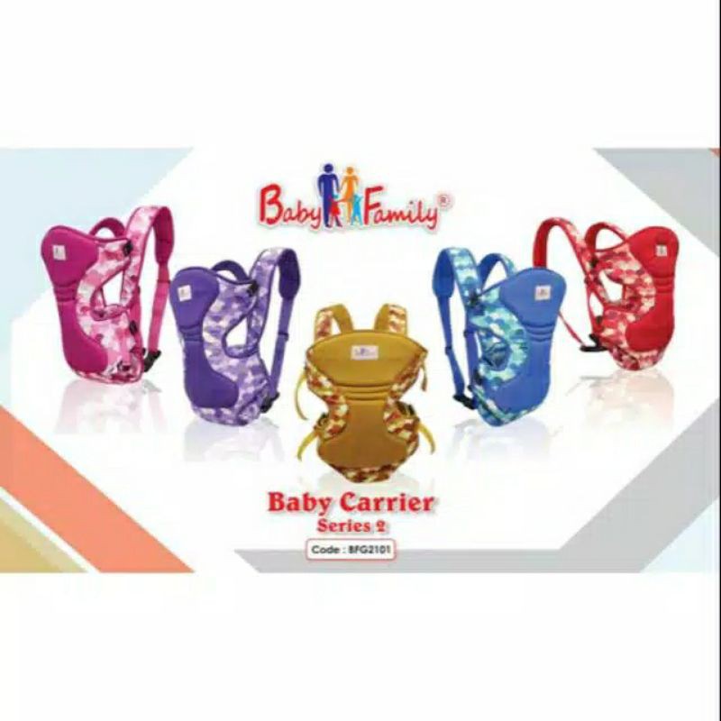 Baby Family Gendongan Ransel Bayi Baby Family 2 - Baby Carrier BFG2101