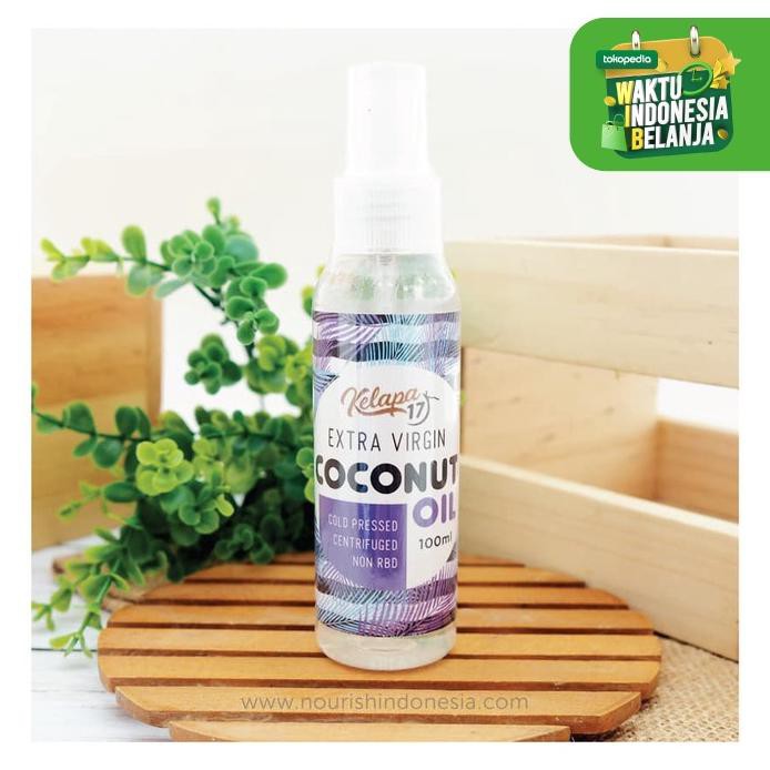

KELAPA 17, EXTRA VIRGIN COCONUT OIL SPRAY 100ML - MINYAK KELAPA MURNI