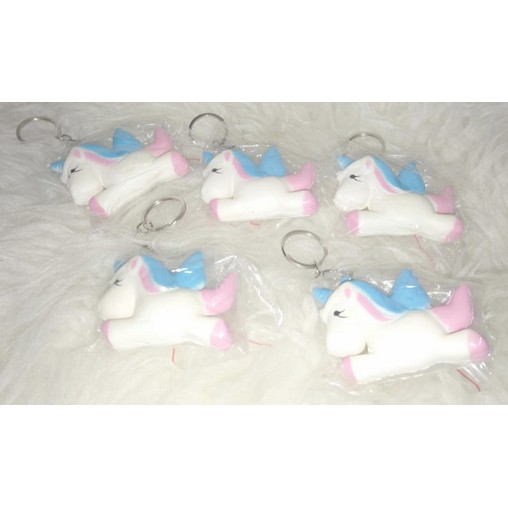 GK20 Gantungan Kunci Squishy Unicorn 6 x 5cm