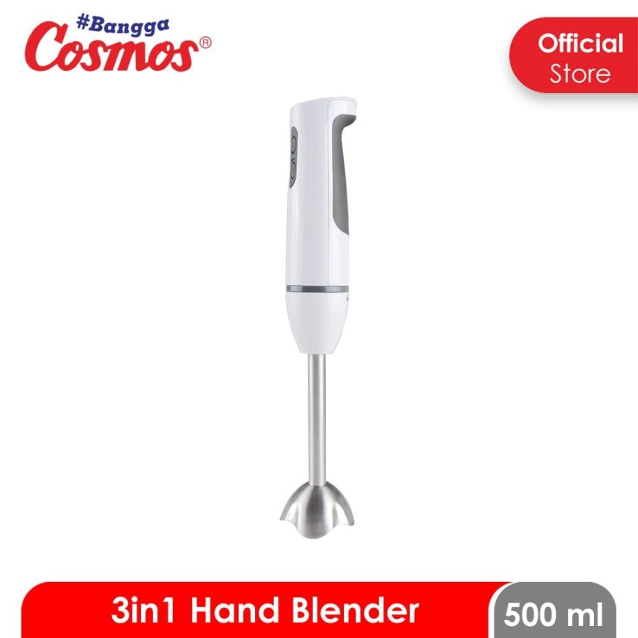 COSMOS Hand Blender 500 ml - Blender Tangan 3in1 CB 631 HB - Garansi Resmi 1 Tahun