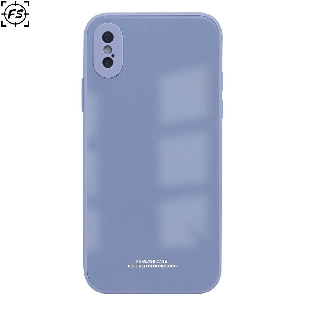 Casing Oppo A98 5G | Reno 8T 4G FS Pro Glass Case Full Lens Cover Casing