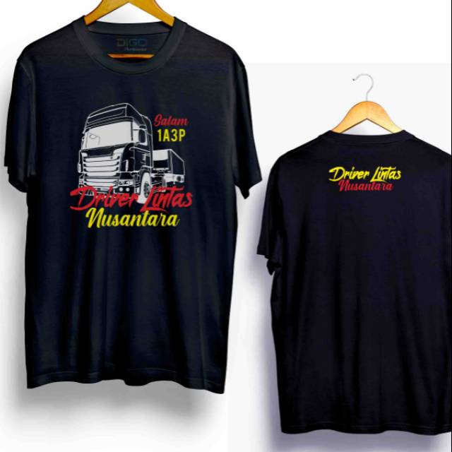 Kaos Truck Driver Lintas Nusantara Truck Hm Lombok