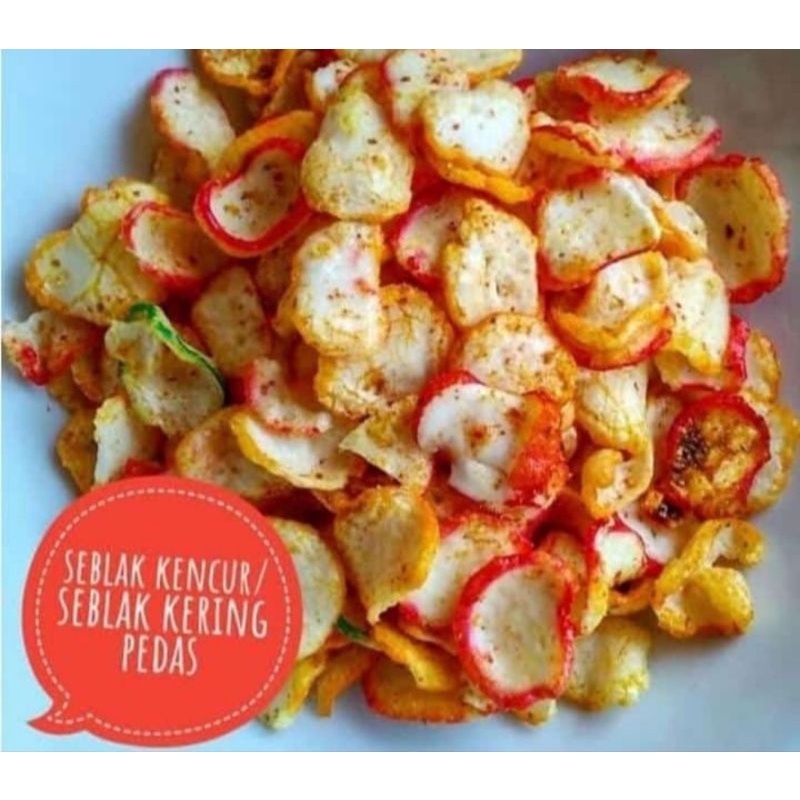 

KERUPUK SEBLAK KENCUR 250GR