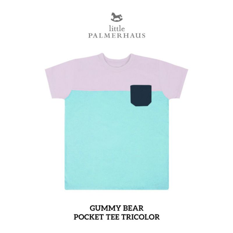 LITTLE PALMERHAUS POCKET TEE TRICOLOR - ATASAN ANAK