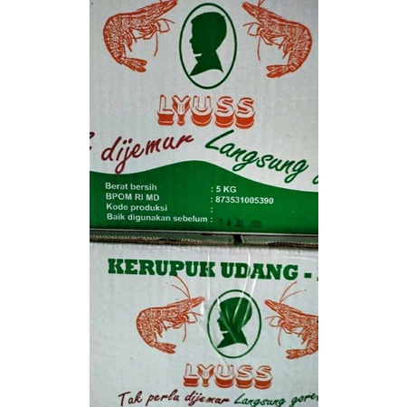 

Kerupuk Udang-Ikan Lyus