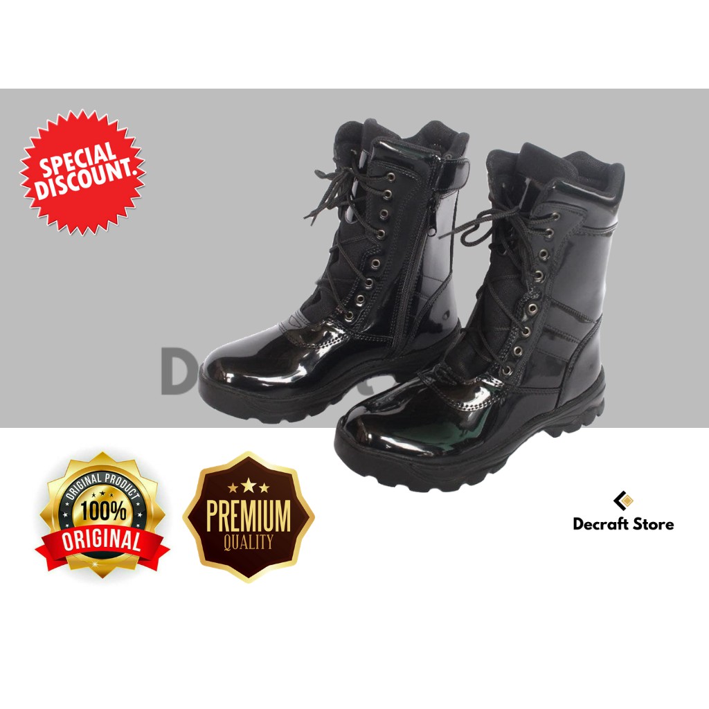 SEPATU PDL TNI AD, AU, AL, POLISI, SATPAM, KILAT ANTI SEMIR PDL LAPANGAN SECURITY POLRI TNI - LB02