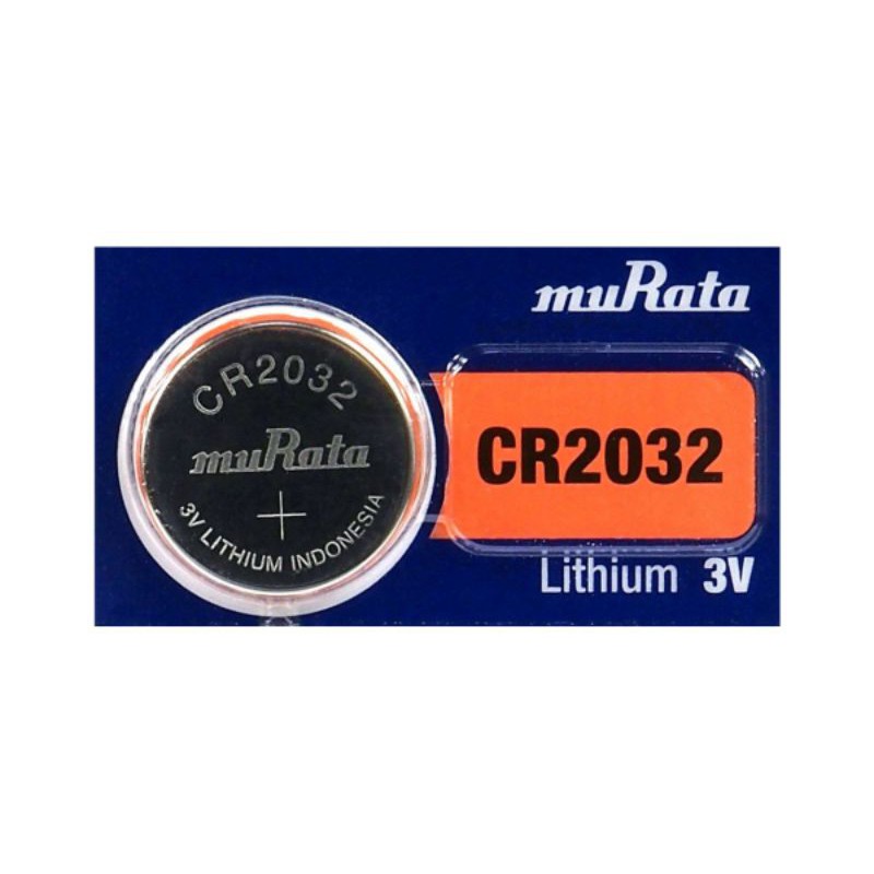 Baterai MuRata CR2032 Original Lithium Primary LiMNO2 Coin Cell Batteries 3 Volt