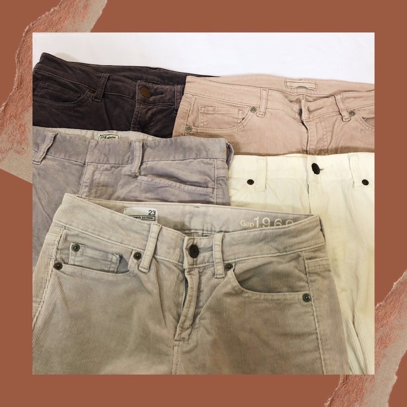 THRIFT CELANA CORDUROY PASTEL PURPLE LILAC Shopee Indonesia THRIFT CELANA CORDUROY PASTEL PURPLE LILAC Shopee Indonesia