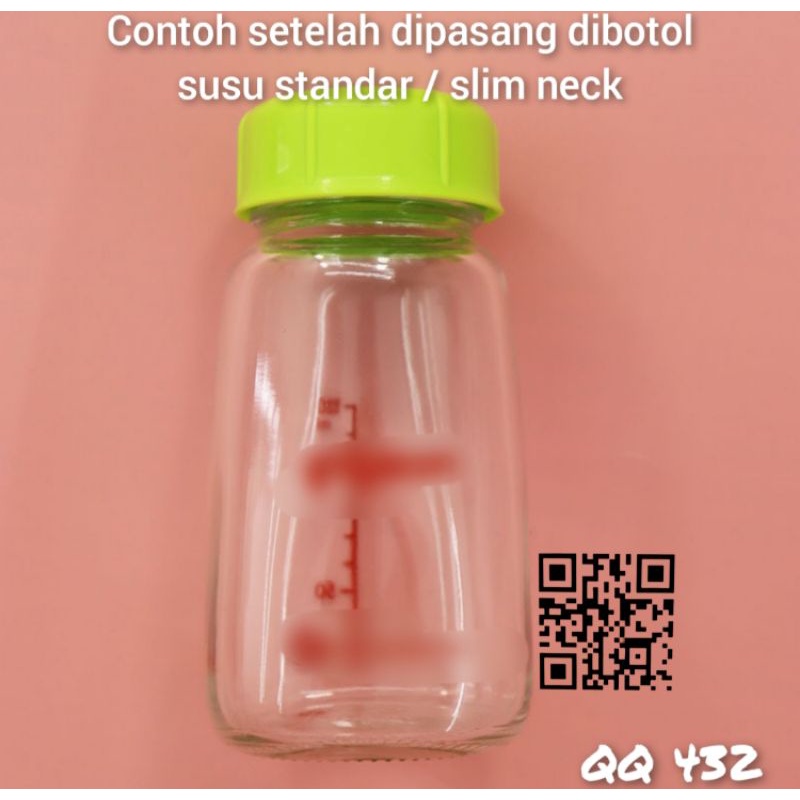 Tutup Botol Susu Merubah Botol susu menjadi Botol ASI Botol ASIP